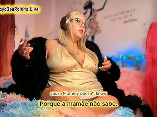 Steaming Hot JOI with Brazilian MILF BBW Goddess in Gold