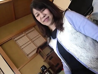 Mature Japanese housewife enjoys resort escapades