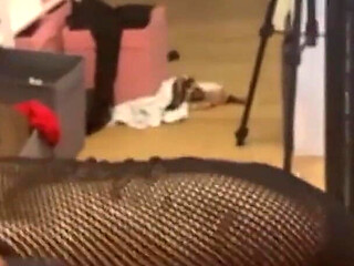 Two Insatiable Dominas Drain Their Submissive Slave