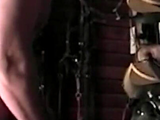 Blonde MILF Learns to Ride Thick Cock Wildly in Stable