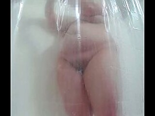 most of a shower