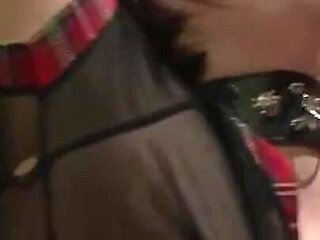 Humiliated dominated whipping threesome