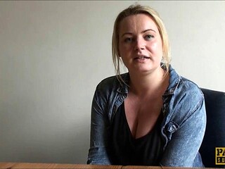 Amber Wests Wild Casting Masturbation