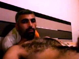 Hairy Horny Daddy Strokes His Big Cock