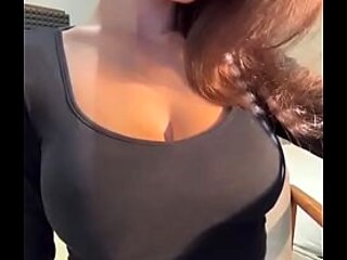 Stepmom with big tits does yoga