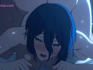 Wet Pussy Licking and Loud Shaking Orgasms in Classroom (Anime Hentai)