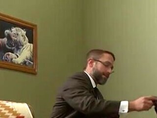Conner Habib and Dirk Caber doing it after an interview