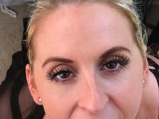 Amateur Blonde Blowjob CIM