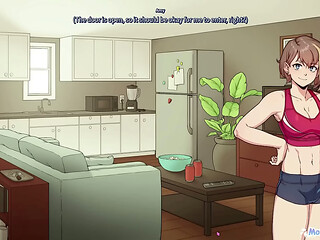 My roommate saw me NAKED jerking my GIRL COCK - Benefitship #3