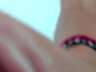 Girl with Colored Hair Masturbates Very Hot on Camera P4