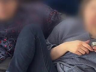 Married Woman Tormented with a Vibrator on the Sofa