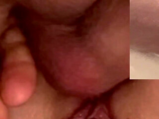 Anal Destroyed by 9 Inch Big Dick. Jerking off