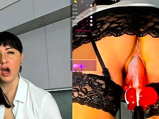 Stacked brunette goes solo toys and masturbation