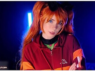 Sloppy Blowjob And Pussy Creampie. Evangelion Asuka Langley - Mollyredwolf