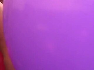 Naughty Marie and Luci Clare Balloon Popping