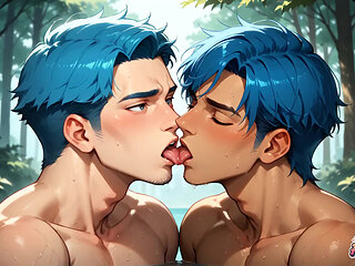 Horny Muscle Guy's Bouncing Butt Spreads Orgasm XXX!