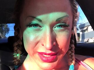 Blonde emo amateur solo masturbation