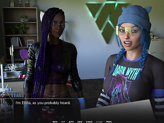 Taboo University #03 - Chem Class with Beatiful Black 18yo and Blue Haired Emo