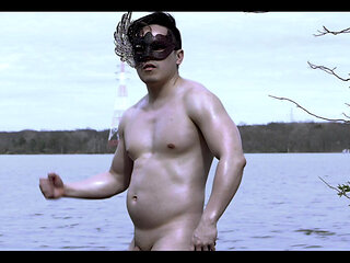 Unleashing My Inner Strength and Embracing Nature's Beauty by the Serene Lake!