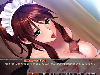 Maid-san to boin (game) Etsuko scene 1 English