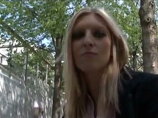 Ass Fingered French Babe Can Take Big One in