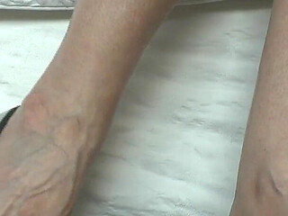 You Stroke Your Cock Through Your Pants While I Put on a Ballet Flat Fashion Show