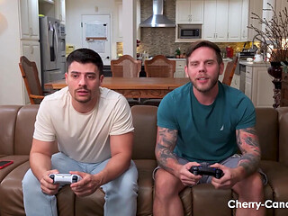 They Wanted to Play on the PS but I wanted them to Play with my Pussy at Cherry-Candle