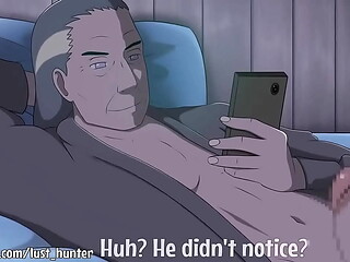 Hinata hentai e seu pai-sexo