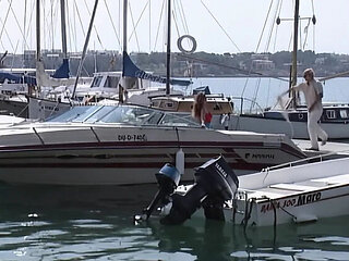 German Beach Sex - Hot Anal & Blowjob Compilation with Laura Angel & Kelly Trump