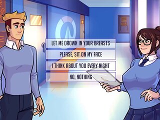 My schoolteacher is teasing my balls in this wild academy adventure