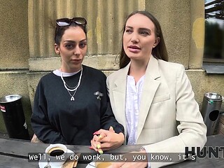 HUNT4K  Jealous girlfriend never saw her fucking ANAL!