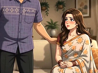 Stepmom and stepson sex at room ( AI generated )