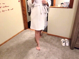 Stepmother Seduces Stepson by Having Him Place Lotion on Her Pregnant Belly