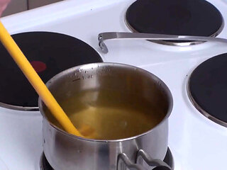 Cooking Piss Broth Served