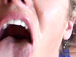 Sheena Shaw Mouthful of Cum