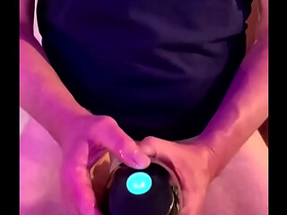Getting Sucked Dry by this Fun Blowjob Toy