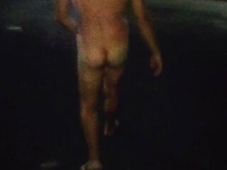 I Took a Risk by Getting Naked in the Street and Showing Myself off and I Almost Got Caught.
