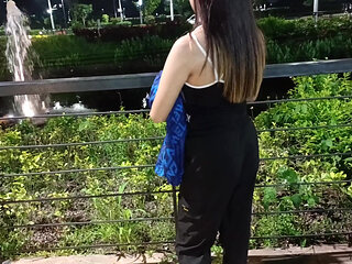 19 YEAR OLD VIRGIN MET ON PARK BY STRANGER LUCKY BOY