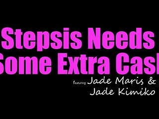 Jade Kimiko tells Jade Maris, I think your Stepbrother's Cock has a leak that needs fixing -S30:E2