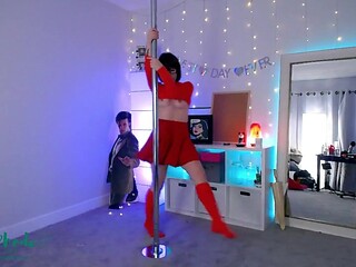 AbbeyRhode in Velmas Striptease!