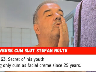 Slut Stefan Nolte preparing for an important customer meeting