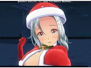3d Hentai The Girl Made The Boy A New Years Gift