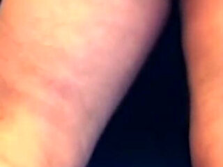 Busty Blonde Babe Stretched Wide in Sloppy Couch Pounding