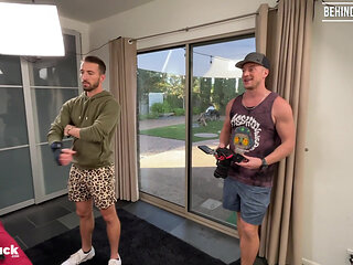 Bi 3 Way Hotttt Fuck Sesh - Behind the Scenes