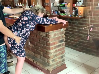 Hot milf Upskirt fuck
