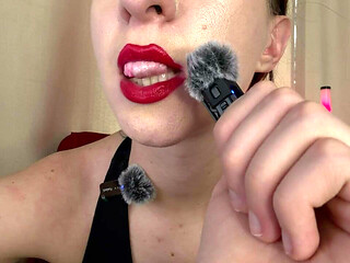Mouth Sounds, Wet Swallows & Bubblegum Control Goddess Asmr / Chewing Fetish