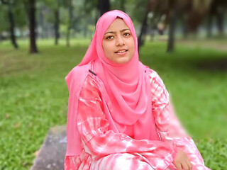 A girl sits alone in the park, then she meets him and friendship then love.