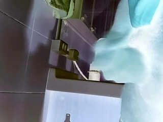 With a soft cock, hairy ejaculates 3 times, after a piss at work, to relax