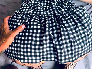 Not Even a Long Dress Can Hide That Big Ass