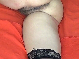 Slapping a Hairy Pussy with Nettles